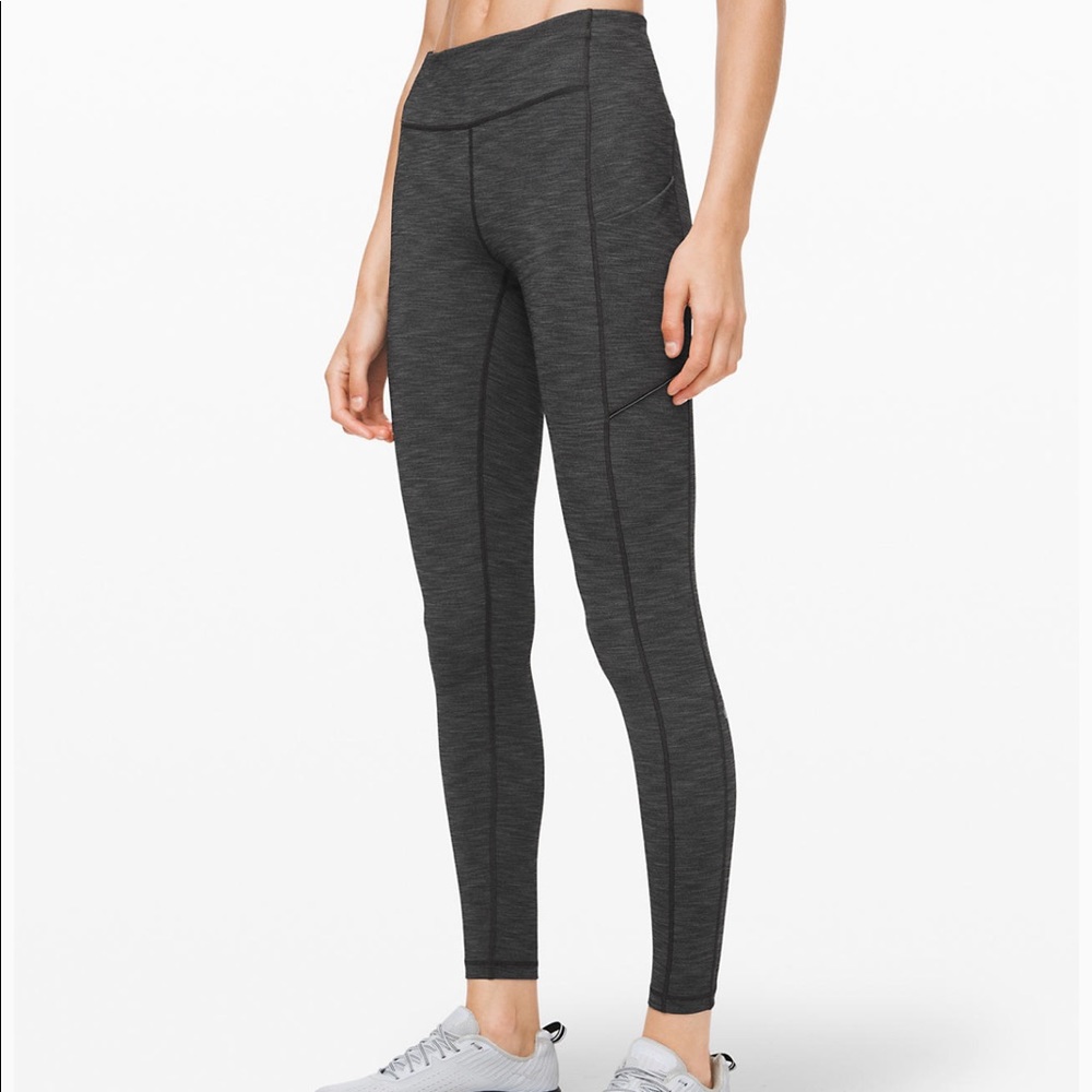 Lululemon gray speed up tight